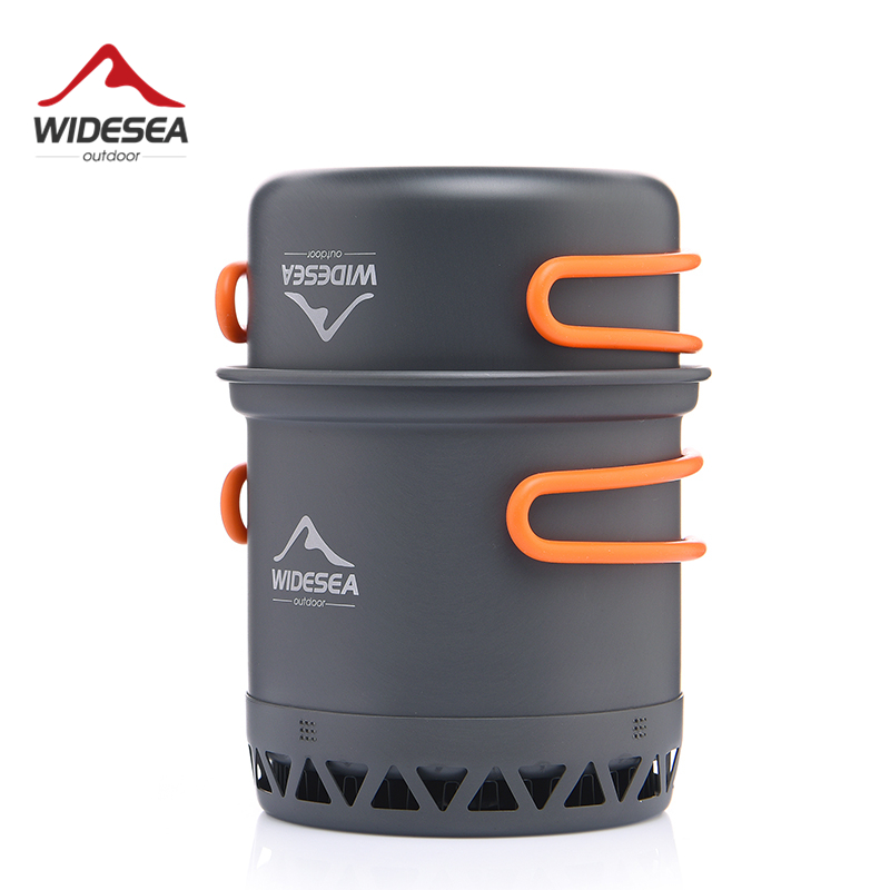 Camping Cooking Set Jetboil - Widesea Kamp 1.3L 2.3L Tencere Açık