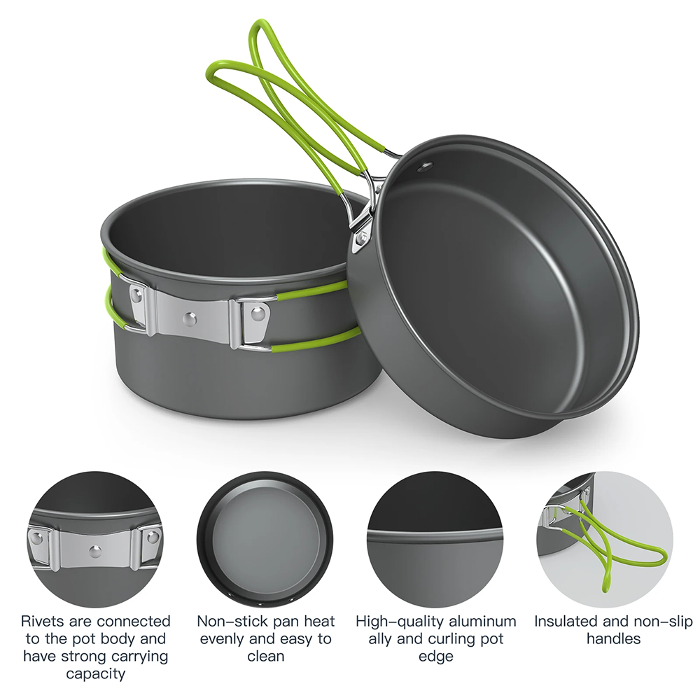 Camping Cooking Set Jetboil - Açık Hava Pişirme Tenceresi Kamp Malzemesi