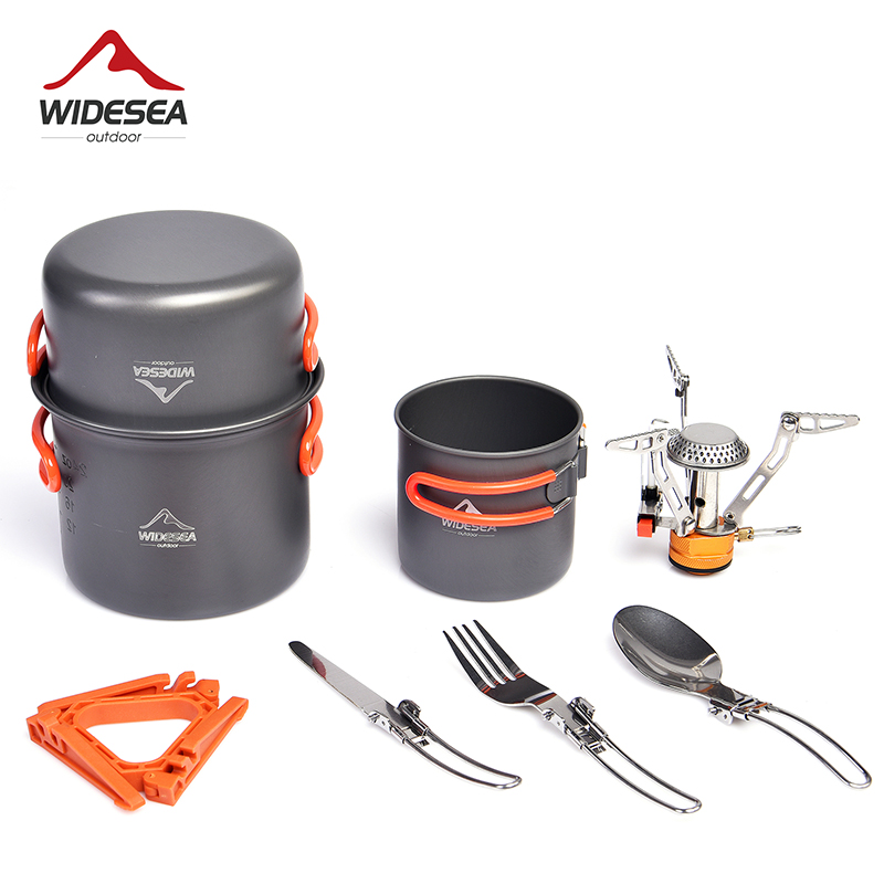 Camping Cooking Books - Widesea kamp TENCERE SETİ açık sofra