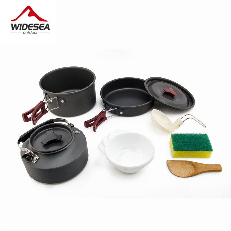 Camping Cooking Set Jetboil - Widesea kamp TENCERE SETİ açık Pot