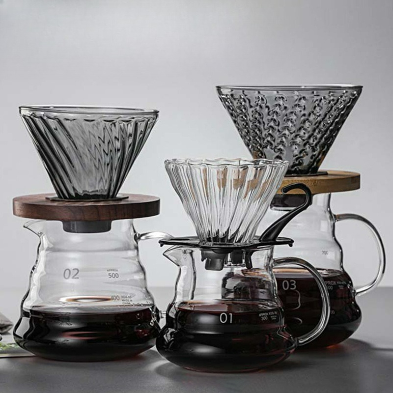 Camping Cooking Gear - Üzerine Dökülecek Kahve Makinesi Seti Yüksek