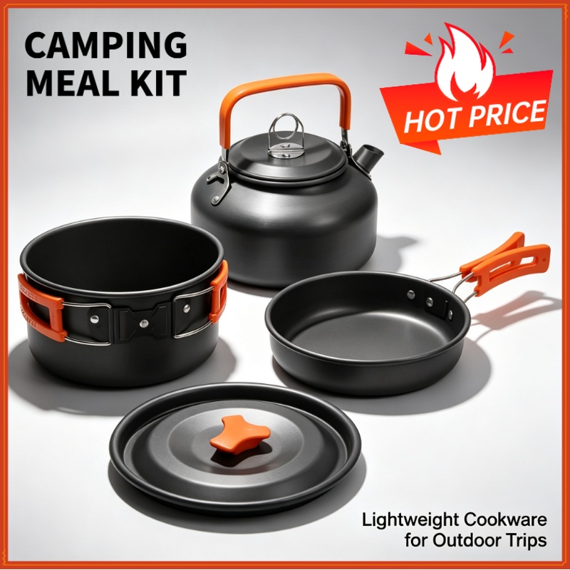 Camping Cooking Utensil Bag - Kamp Yemek Pişirme Seti Kamp Mutfak