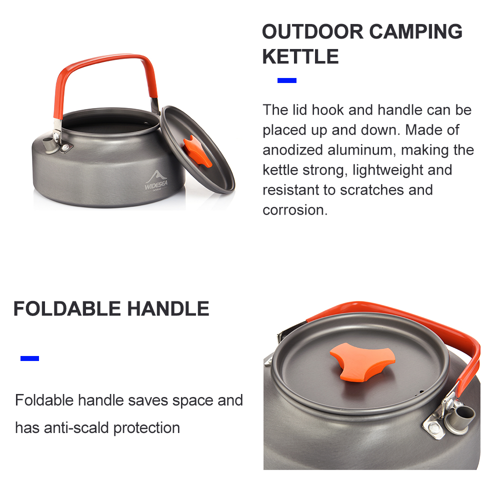 Widesea 1.1L 2L1.5L Kamp Su Is - Camping Cooking Books incelemesi ve fiyatı