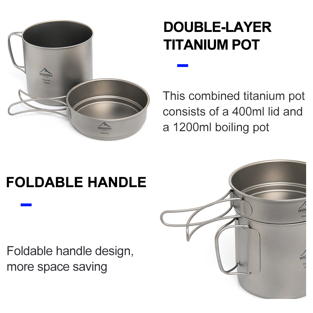 Widesea Ultralight Titanyum Ka - Camping Cooking Books incelemesi ve fiyatı