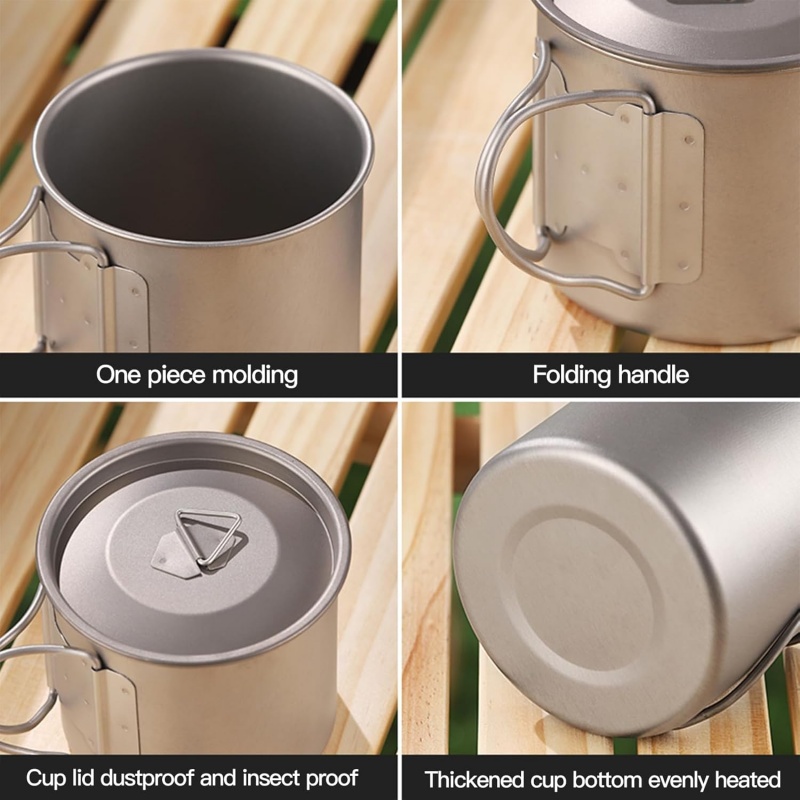 Katlanır Saplı Titanyum Kamp K - Camping Cooking Books incelemesi ve fiyatı