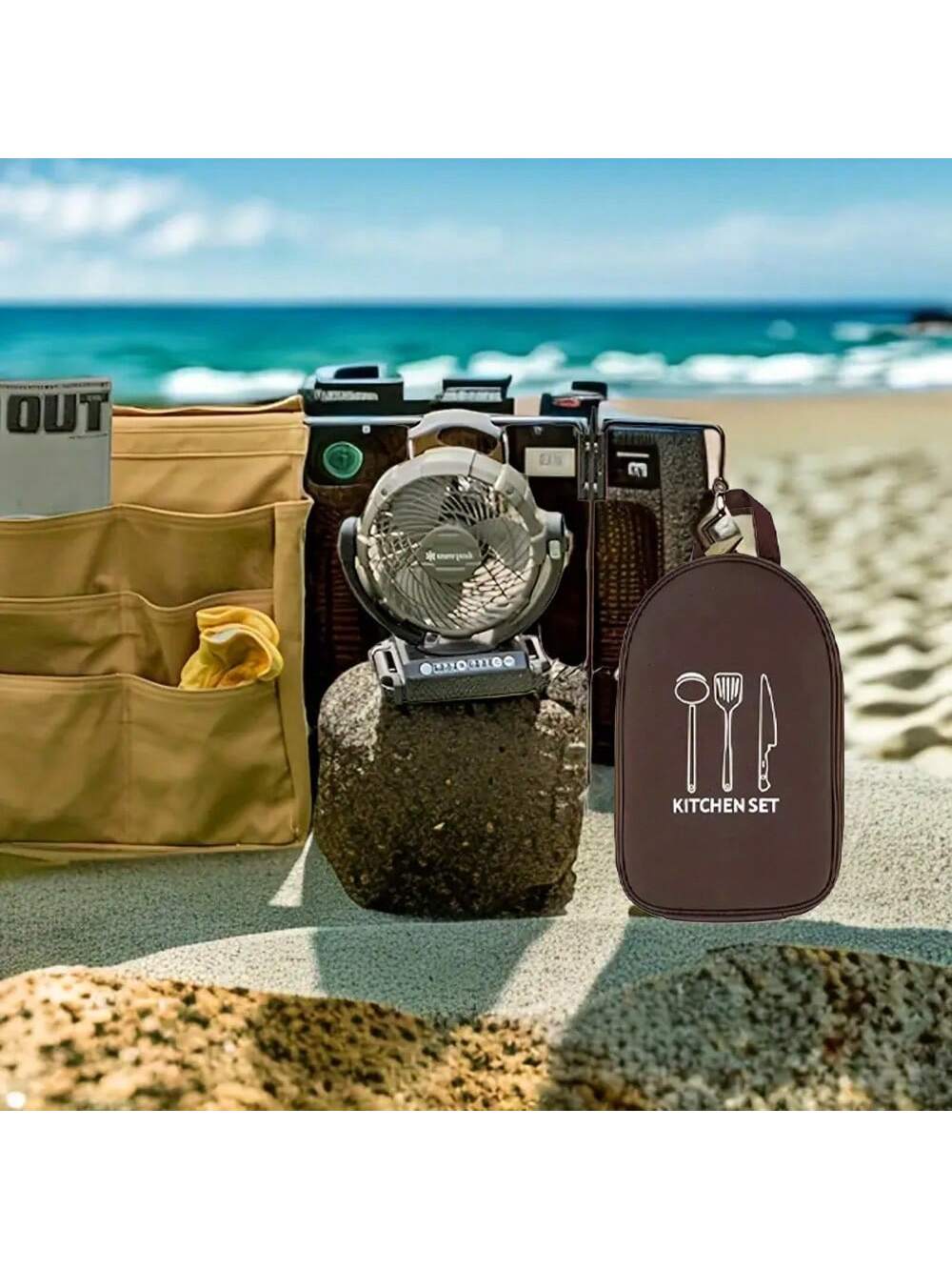 Açık Kamp Tencere saklama çant - Camping Cooking Utensil Bag incelemesi ve fiyatı