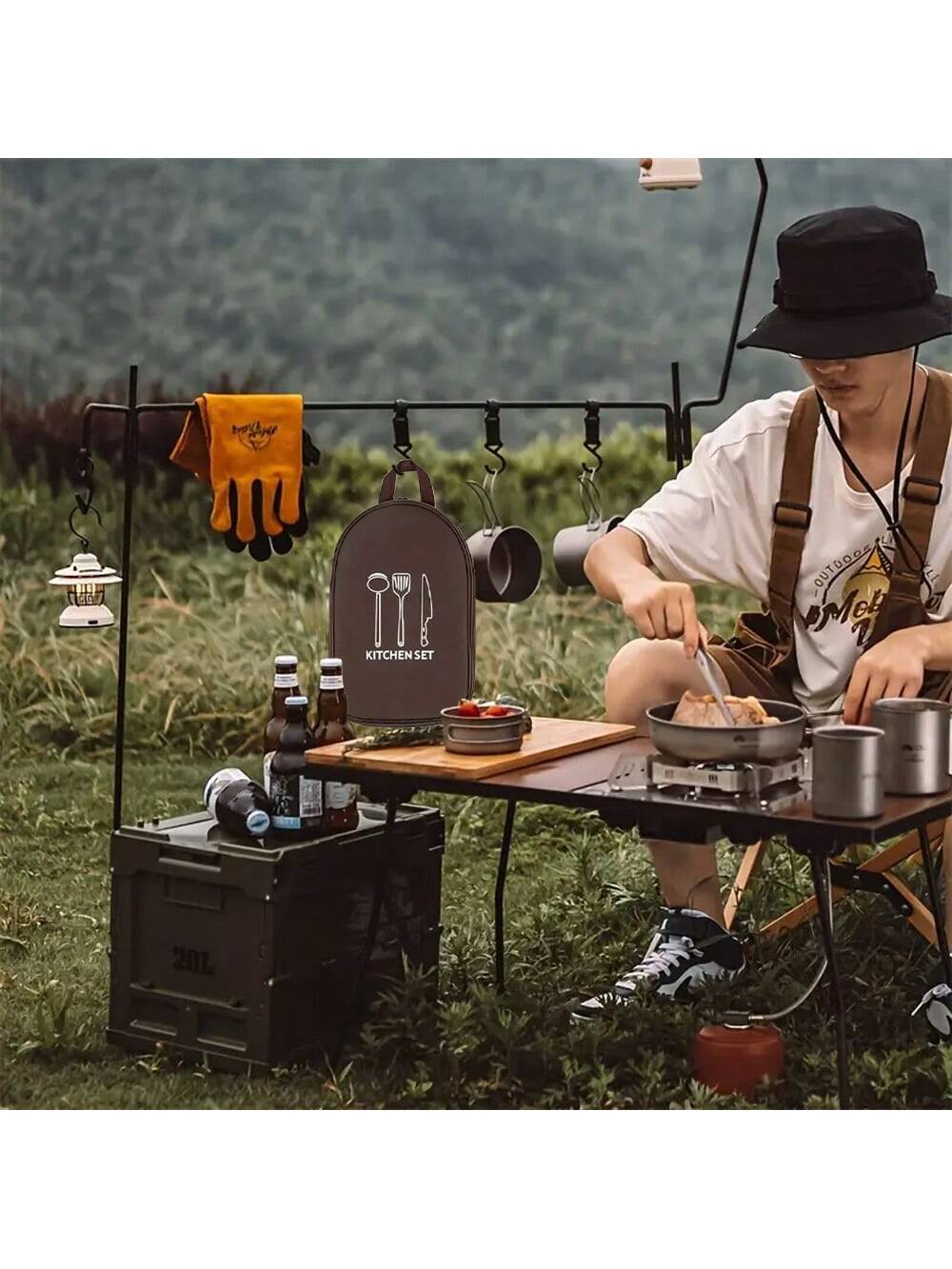 Açık Kamp Tencere saklama çant - Camping Cooking Utensil Bag incelemesi ve fiyatı