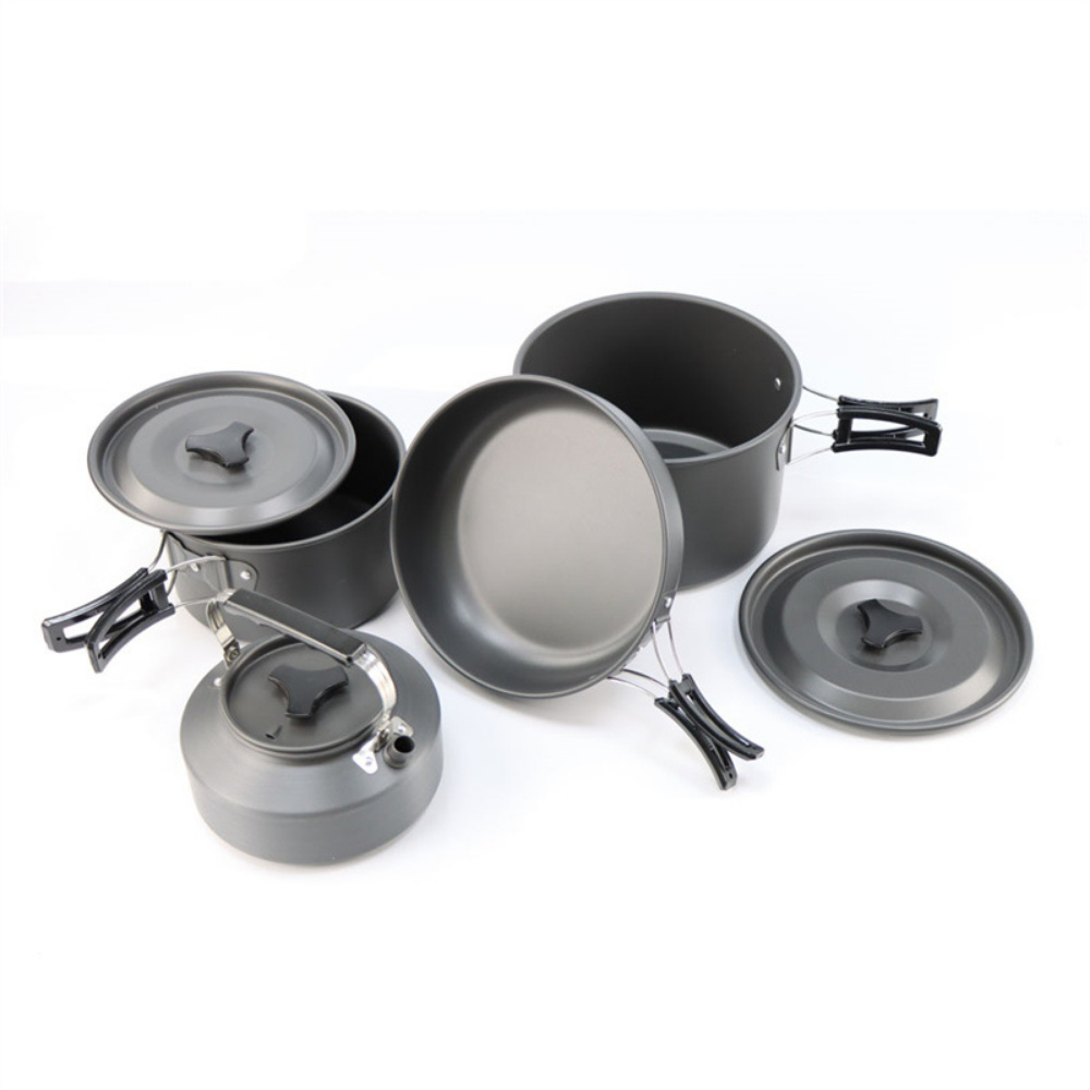 Hafif Alüminyum Alaşımlı Açık  - Nesting Camping Cooking Set incelemesi ve fiyatı