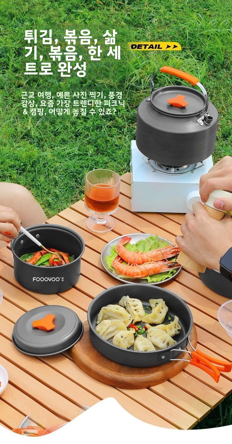 Açık Hava Kamp Yemek Pişirme S - Nesting Camping Cooking Set incelemesi ve fiyatı