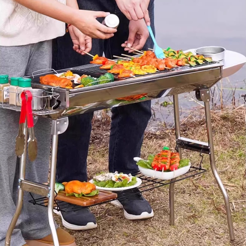 Paslanmaz Çelik Barbekü Izgara - Camping Cooking Requirements incelemesi ve fiyatı