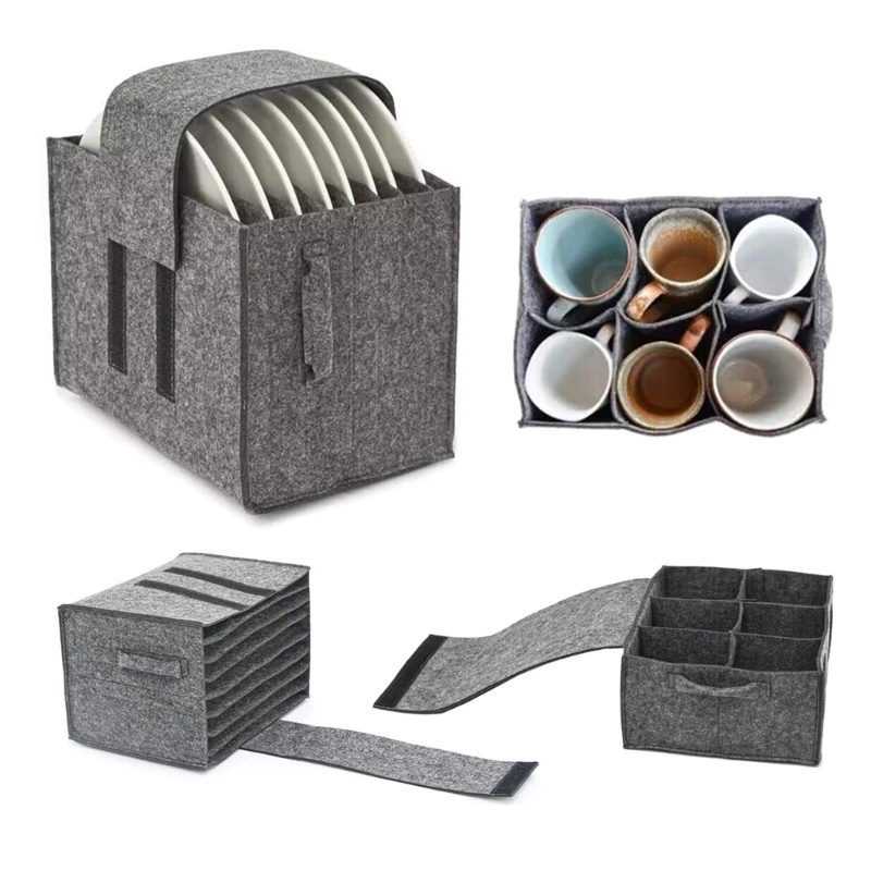 Keçe Plaka Bulaşık Bardak sakl - Camping Cooking Utensil Holder incelemesi ve fiyatı
