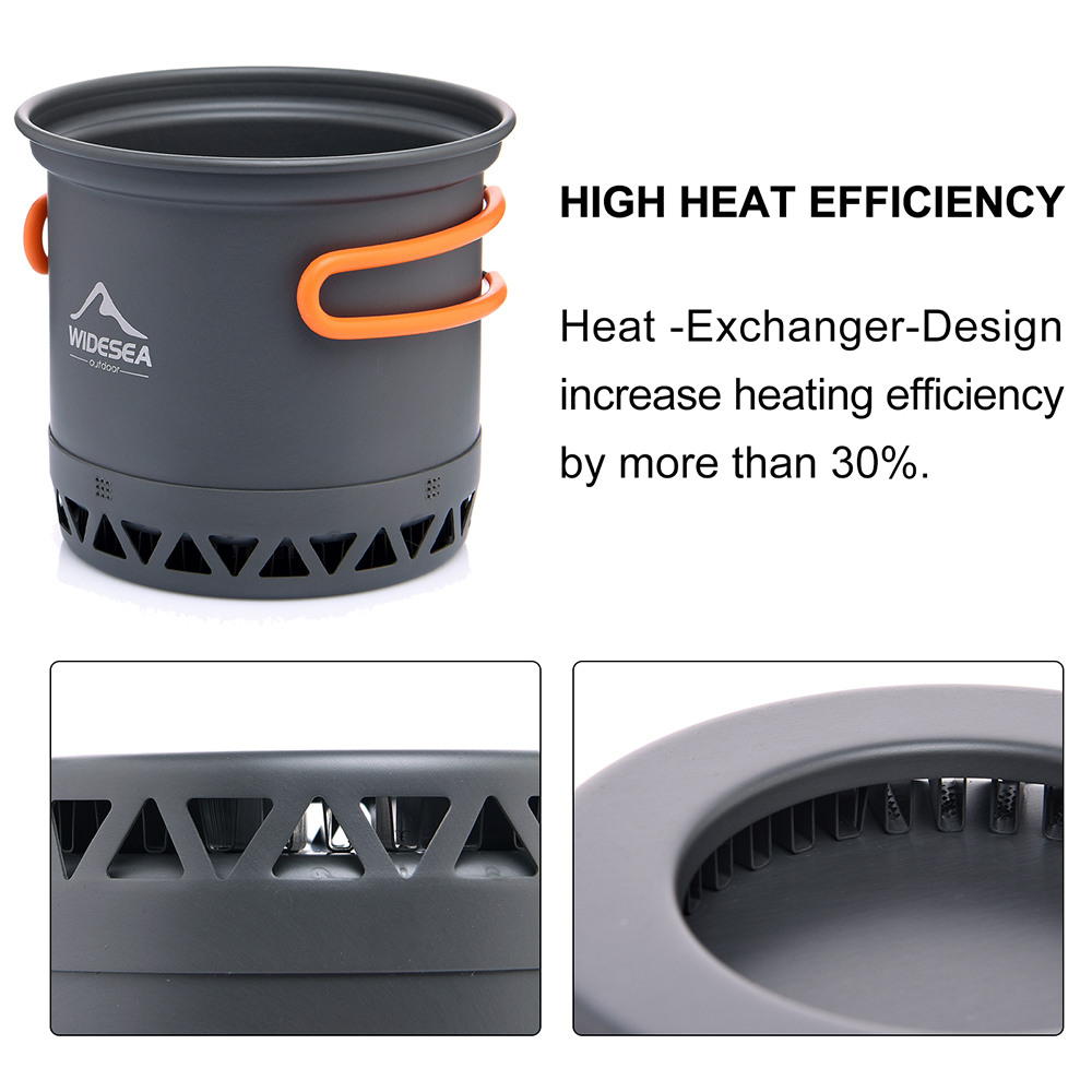 Widesea Kamp 1.3L 2.3L Tencere - Camping Cooking Set Jetboil incelemesi ve fiyatı