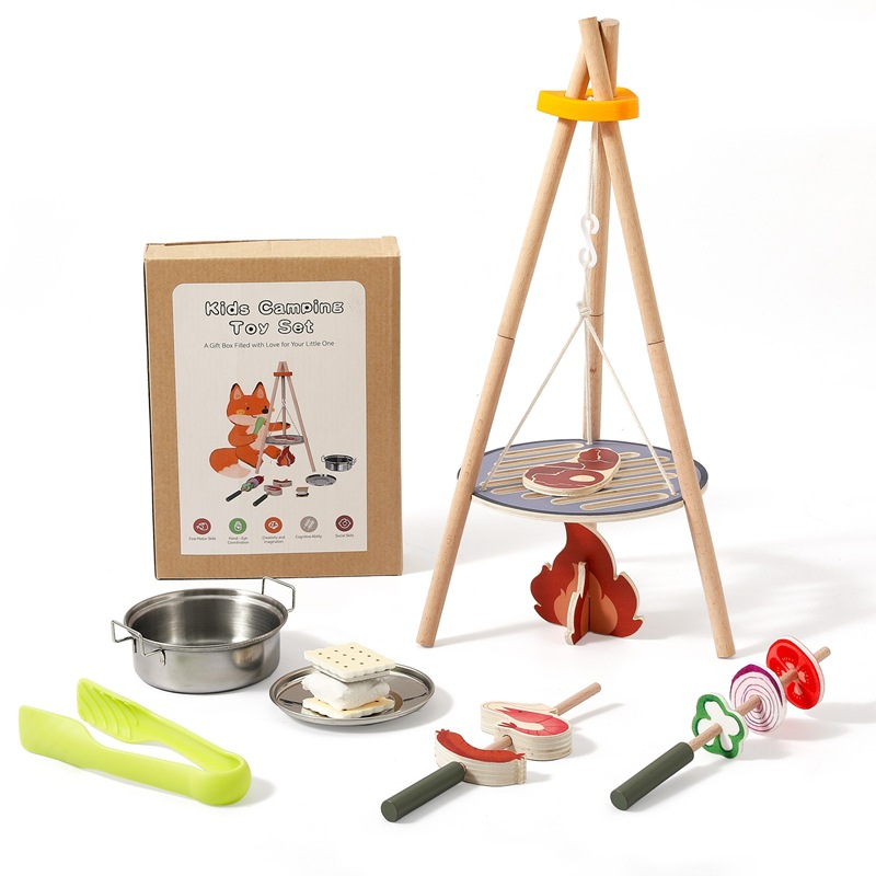 Ahşap Çocuk Kamp Mangal Oyunca - Camping Cooking Kids incelemesi ve fiyatı