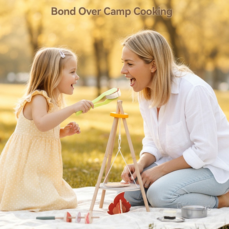 Ahşap Çocuk Kamp Mangal Oyunca - Camping Cooking Kids incelemesi ve fiyatı