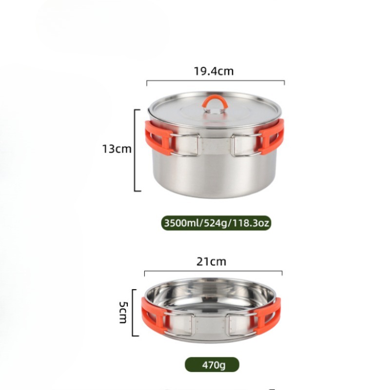 Kamp Yemek Pişirme Seti, Katla - Nesting Camping Cooking Set incelemesi ve fiyatı