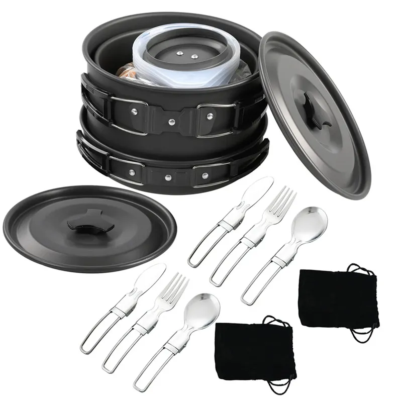 Taşınabilir Kamp Yemek Takımı, - Nesting Camping Cooking Set incelemesi ve fiyatı