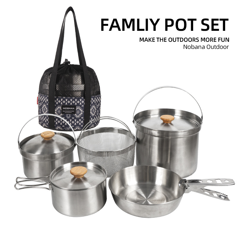 NOBANA Yeni Açık Paslanmaz Çel - Camping Cooking Utensil Bag incelemesi ve fiyatı