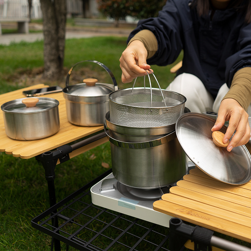 NOBANA Yeni Açık Paslanmaz Çel - Camping Cooking Utensil Bag incelemesi ve fiyatı
