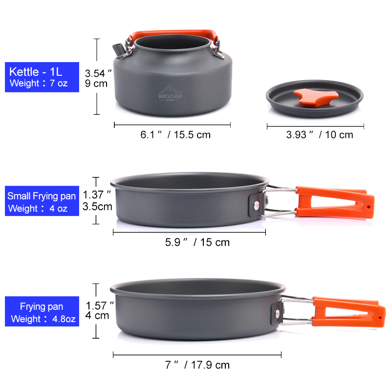Widesea kamp açık TENCERE SETİ - Camping Cooking Set Jetboil incelemesi ve fiyatı