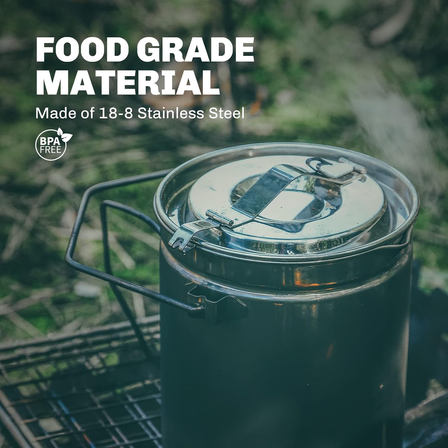 Yangın Akçaağaç 1.2L Paslanmaz - Camping Cooking Kit incelemesi ve fiyatı