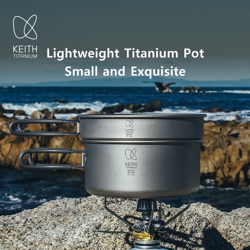 Keith Titanyum Tencere Seti Aç - Nesting Camping Cooking Set incelemesi ve fiyatı