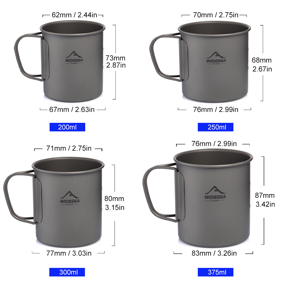 Widesea Kamp Kupa Titanyum Bar - Camping Cooking Set Jetboil incelemesi ve fiyatı