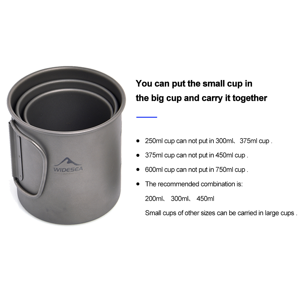 Widesea Kamp Kupa Titanyum Bar - Camping Cooking Set Jetboil incelemesi ve fiyatı