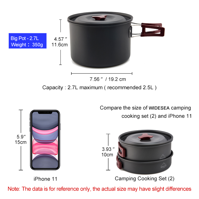 Widesea kamp TENCERE SETİ açık - Camping Cooking Set Jetboil incelemesi ve fiyatı
